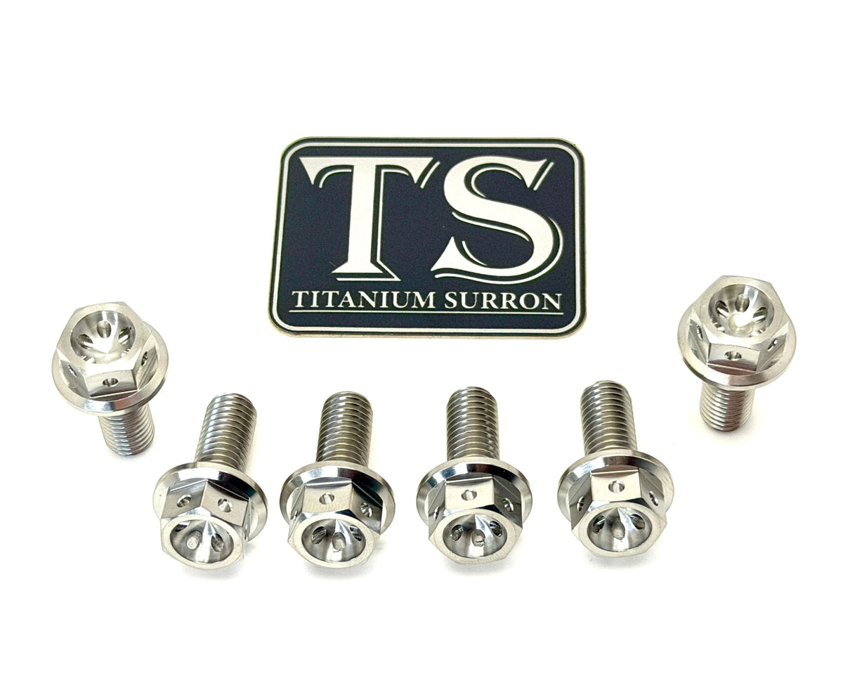 Titanium Sprocket Bolts - E-Moto Titanium Surron