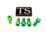 Titanium Sprocket Bolts - E-Moto Titanium Surron