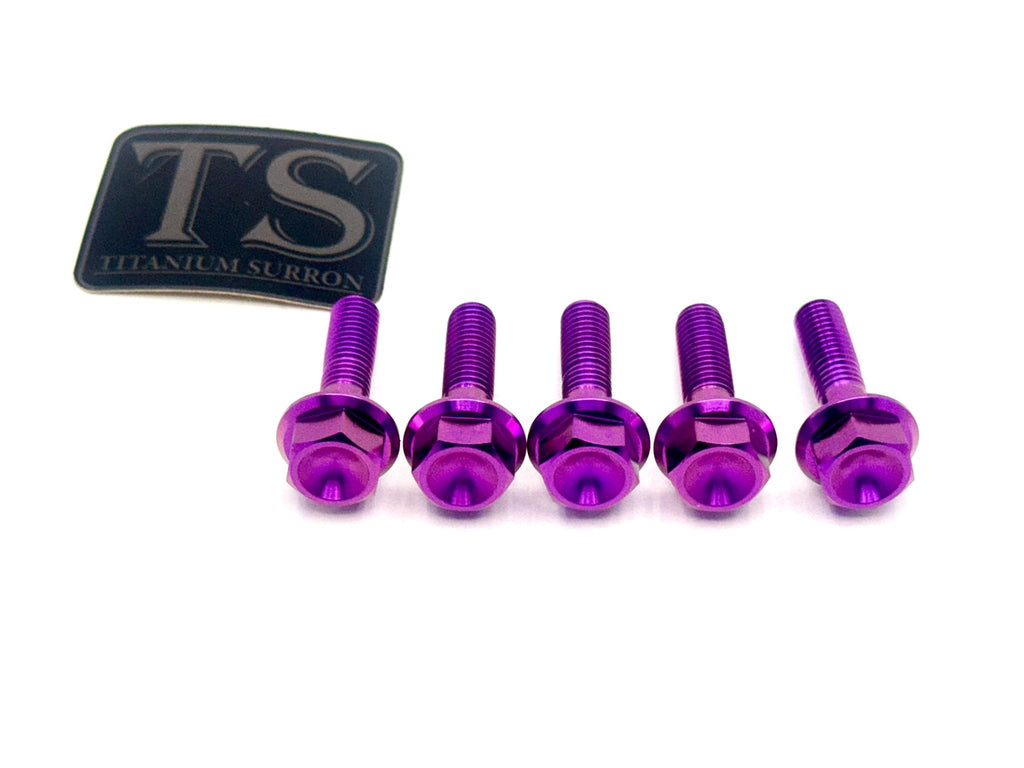 Titanium Rear Sprocket Bolts - E-Moto - Riot Racing