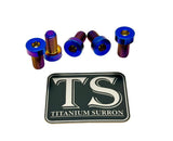 Titanium Sprocket Bolts - E-Moto Titanium Surron