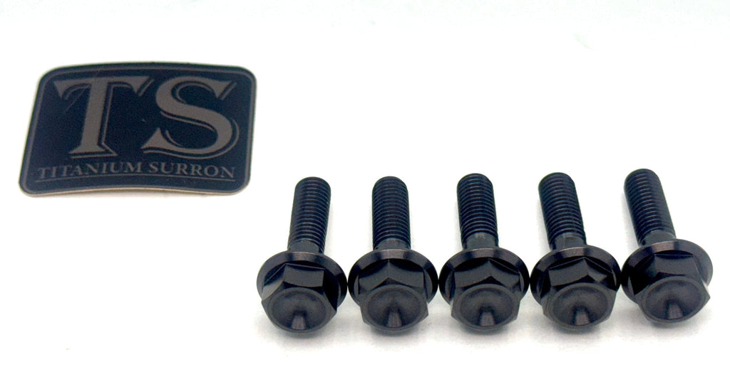 Titanium Rear Sprocket Bolts - E-Moto - Riot Racing