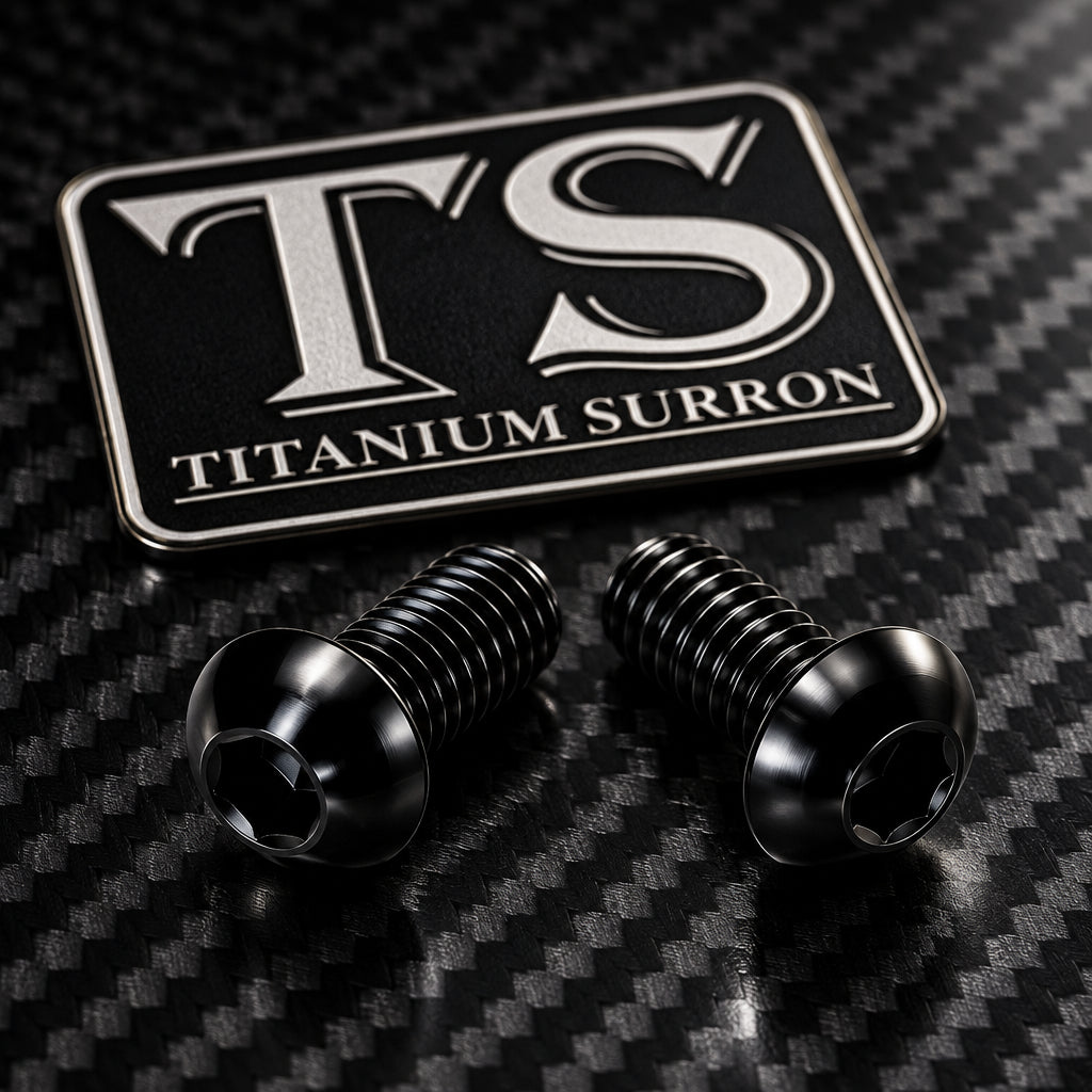Titanium M6 Ignition Cover Bolts (Set of 2) Titanium Surron
