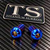 Titanium M6 Ignition Cover Bolts (Set of 2) Titanium Surron