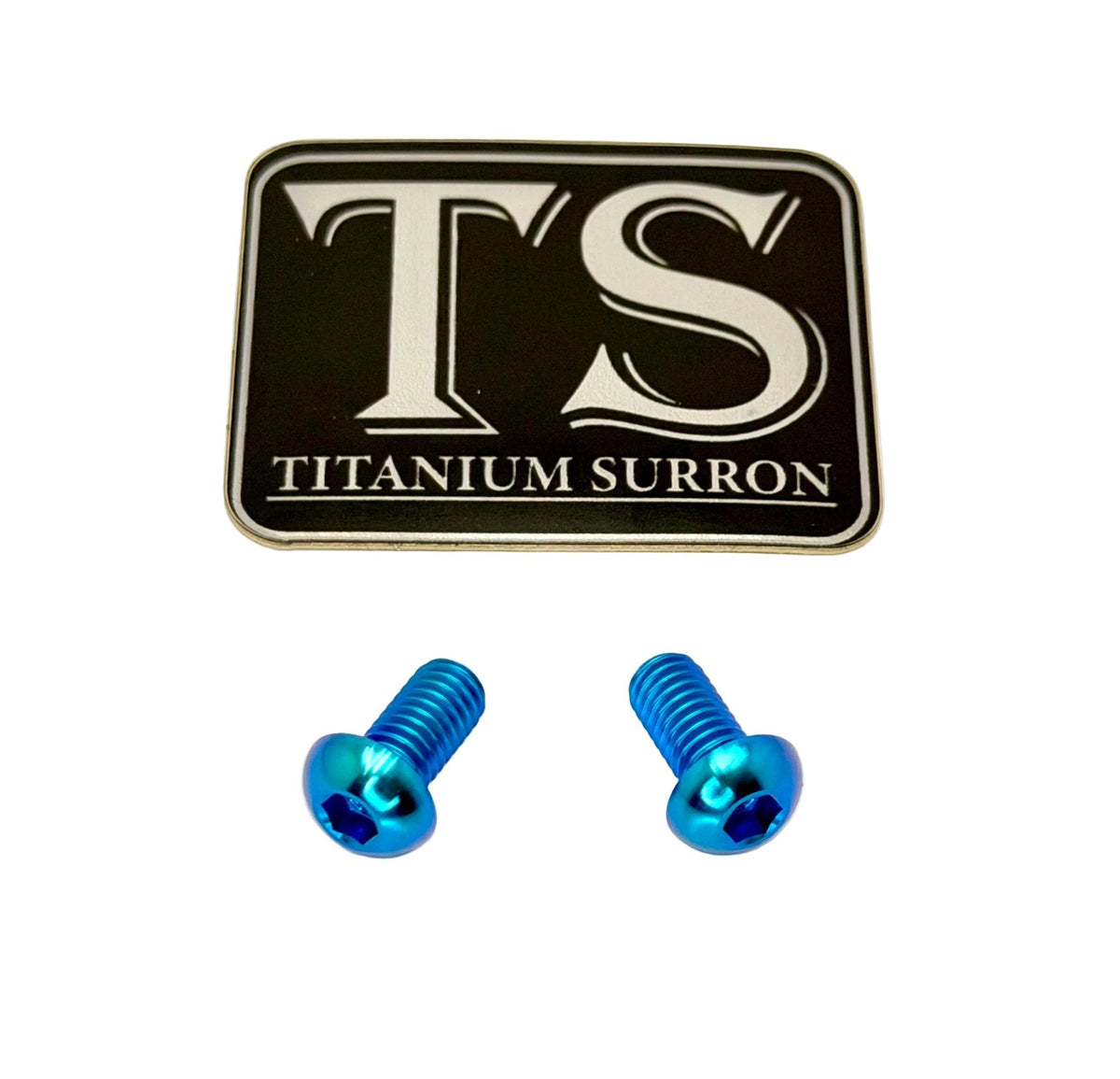 Titanium M6 Ignition Cover Bolts (Set of 2) Titanium Surron