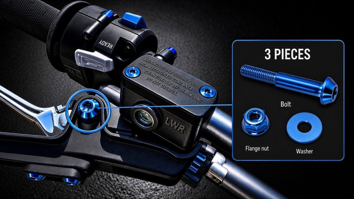 Titanium Surron Ultra Bee Brake Lever Pivot Bolt Titanium Surron
