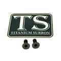 Titanium Surron Ultra Bee Brake Reservoir Cap Bolts Titanium Surron