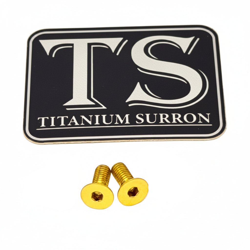 Titanium Surron Ultra Bee Brake Reservoir Cap Bolts Titanium Surron