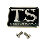Titanium Surron Ultra Bee Brake Reservoir Cap Bolts Titanium Surron