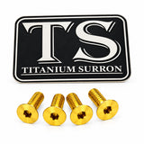 Titanium Surron Ultra Bee Brake Reservoir Cap Bolts Titanium Surron