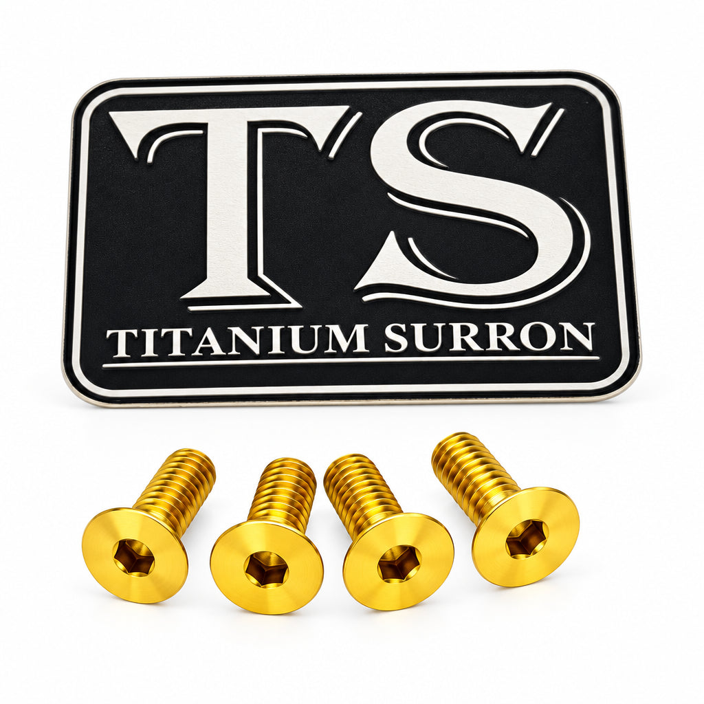 Titanium Surron Ultra Bee Brake Reservoir Cap Bolts Titanium Surron