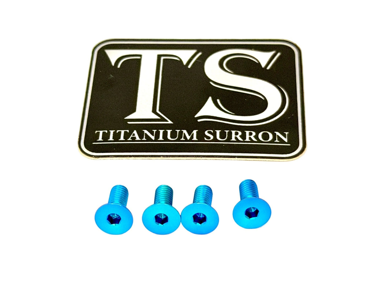 Titanium Surron Ultra Bee Brake Reservoir Cap Bolts Titanium Surron
