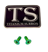 Titanium Surron Ultra Bee Brake Reservoir Cap Bolts Titanium Surron