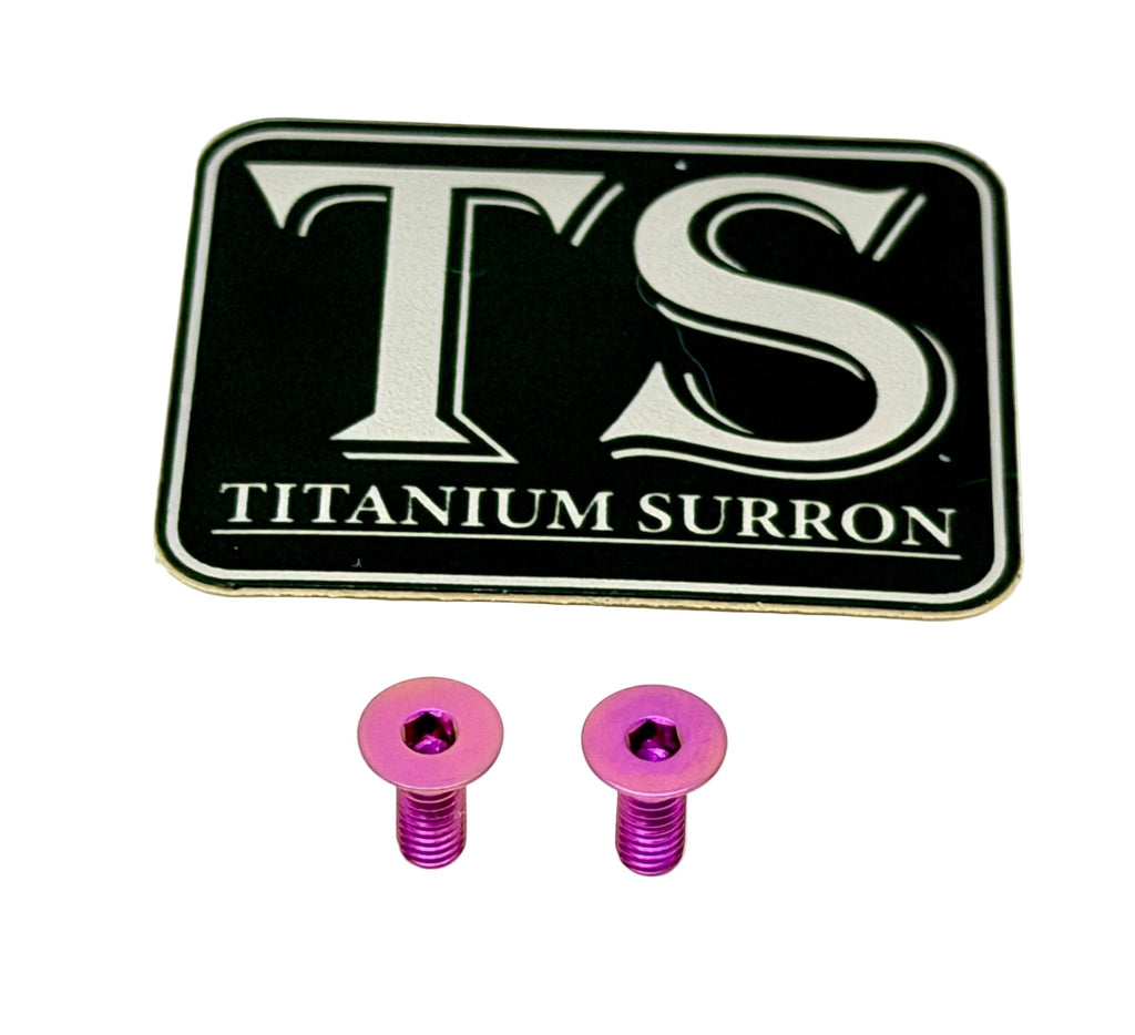 Titanium Surron Ultra Bee Brake Reservoir Cap Bolts Titanium Surron