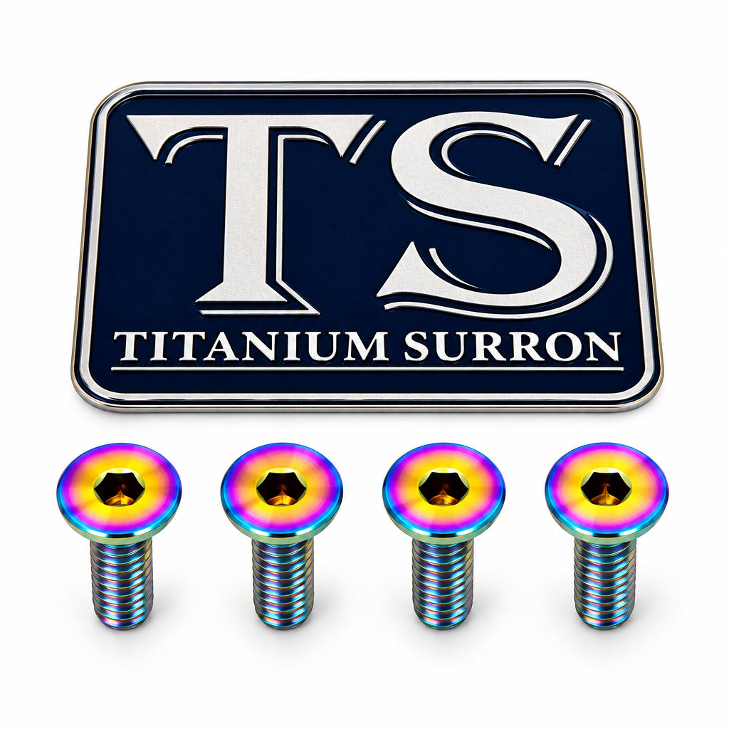 Titanium Surron Ultra Bee Brake Reservoir Cap Bolts Titanium Surron