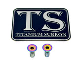 Titanium Surron Ultra Bee Brake Reservoir Cap Bolts Titanium Surron