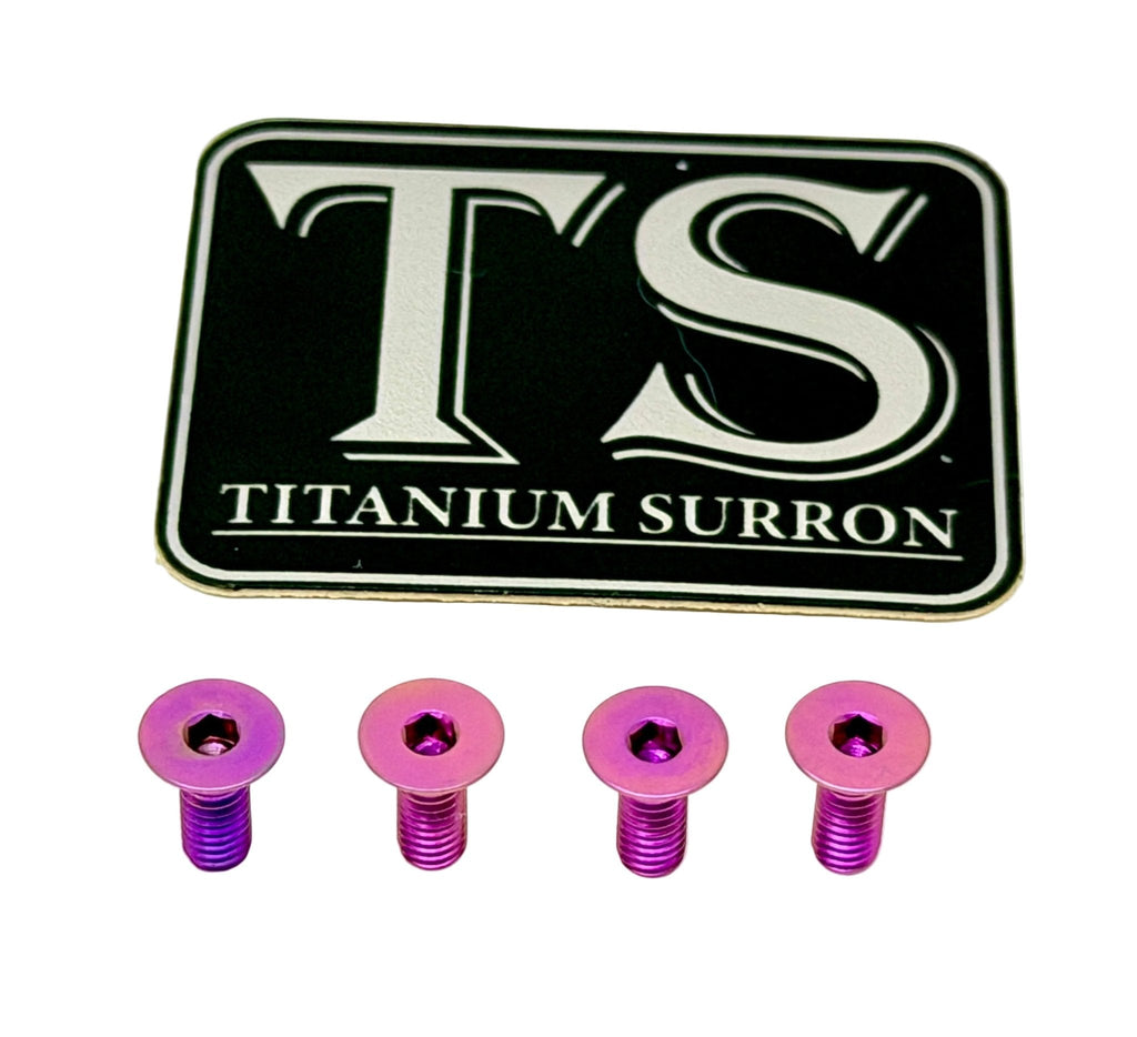 Titanium Surron Ultra Bee Brake Reservoir Cap Bolts Titanium Surron