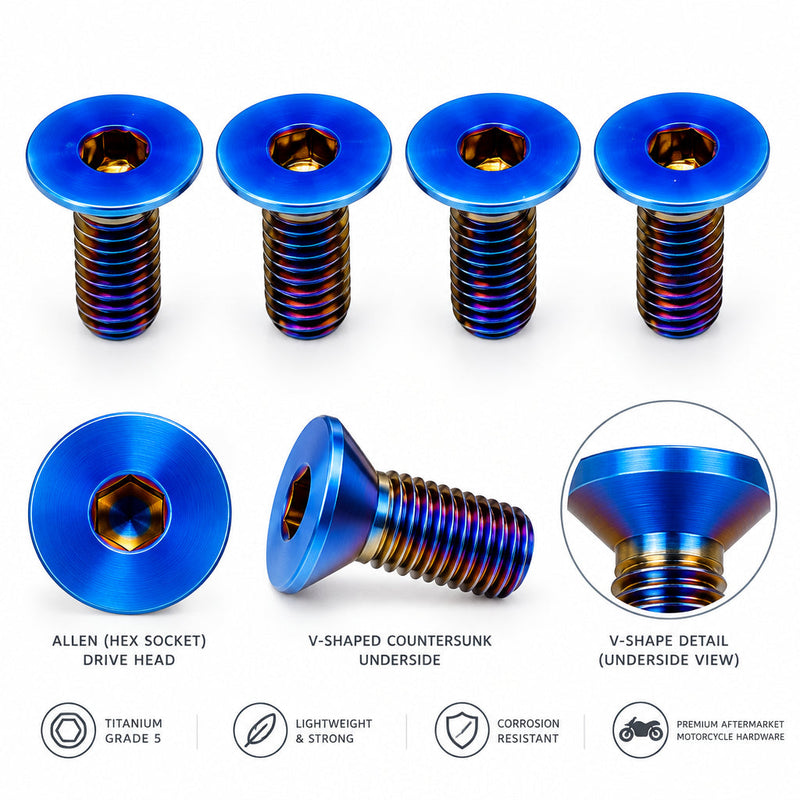 Titanium Surron Ultra Bee Brake Reservoir Cap Bolts Titanium Surron