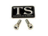 Titanium Surron Ultra Bee Headlight Bracket bolts by Prickly for Baja Squadron Titanium Surron