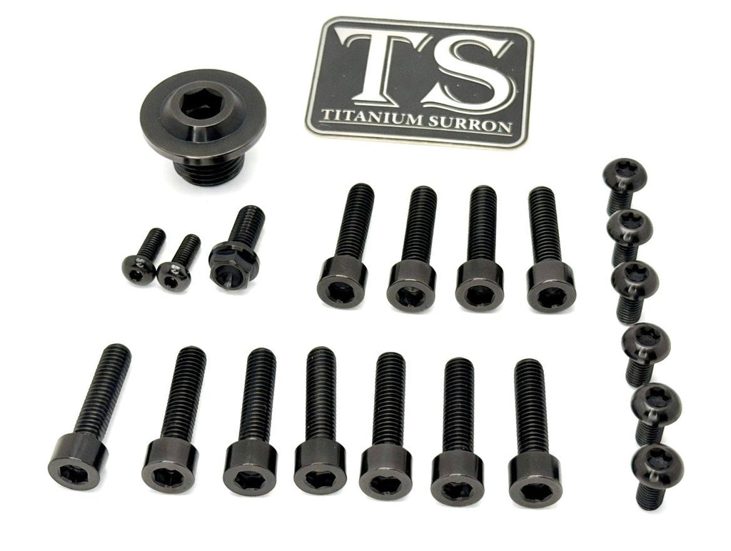 Titanium Surron Ultra Bee OEM Fork Bolt Kit Titanium Surron