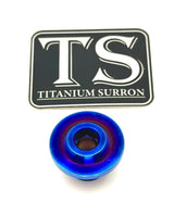 Titanium Surron Ultra Bee OEM KKE Fork Axle End-Bolt Titanium Surron