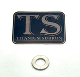 Titanium Washer M8 - Riot Racing