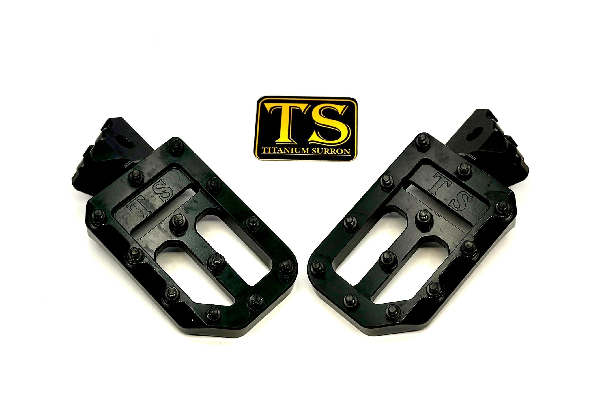 TS Custom Foot Pegs w/ Titanium Grips for Talaria and Altis Titanium Surron