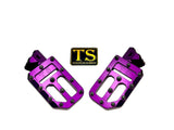 TS Custom Foot Pegs w/ Titanium Grips for Talaria and Altis Titanium Surron