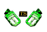 TS Custom Foot Pegs w/ Titanium Grips for Talaria and Altis Titanium Surron
