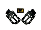 TS Custom Foot Pegs w/ Titanium Grips for Talaria and Altis Titanium Surron