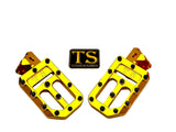 TS Custom Foot Pegs w/ Titanium Grips for Talaria and Altis Titanium Surron
