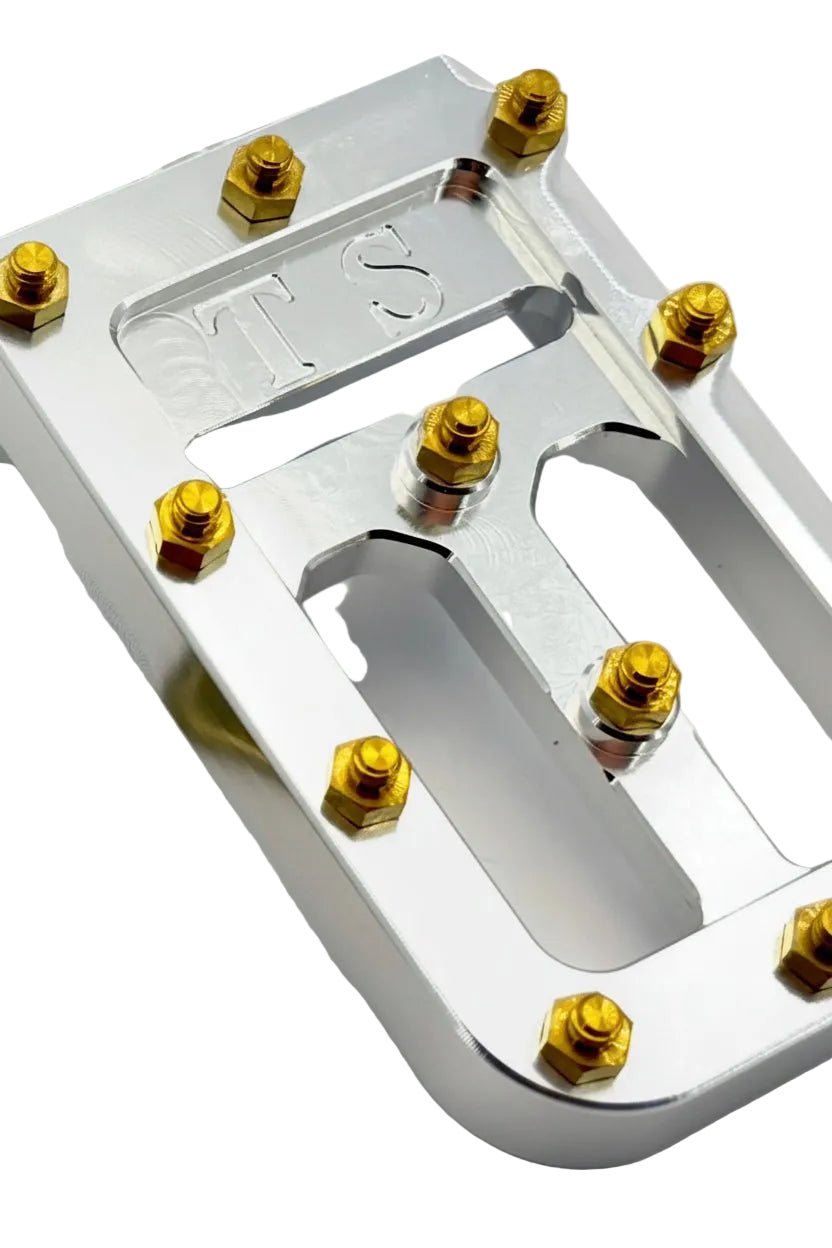 TS Custom Foot Pegs w/ Titanium Grips for Talaria and Altis Titanium Surron
