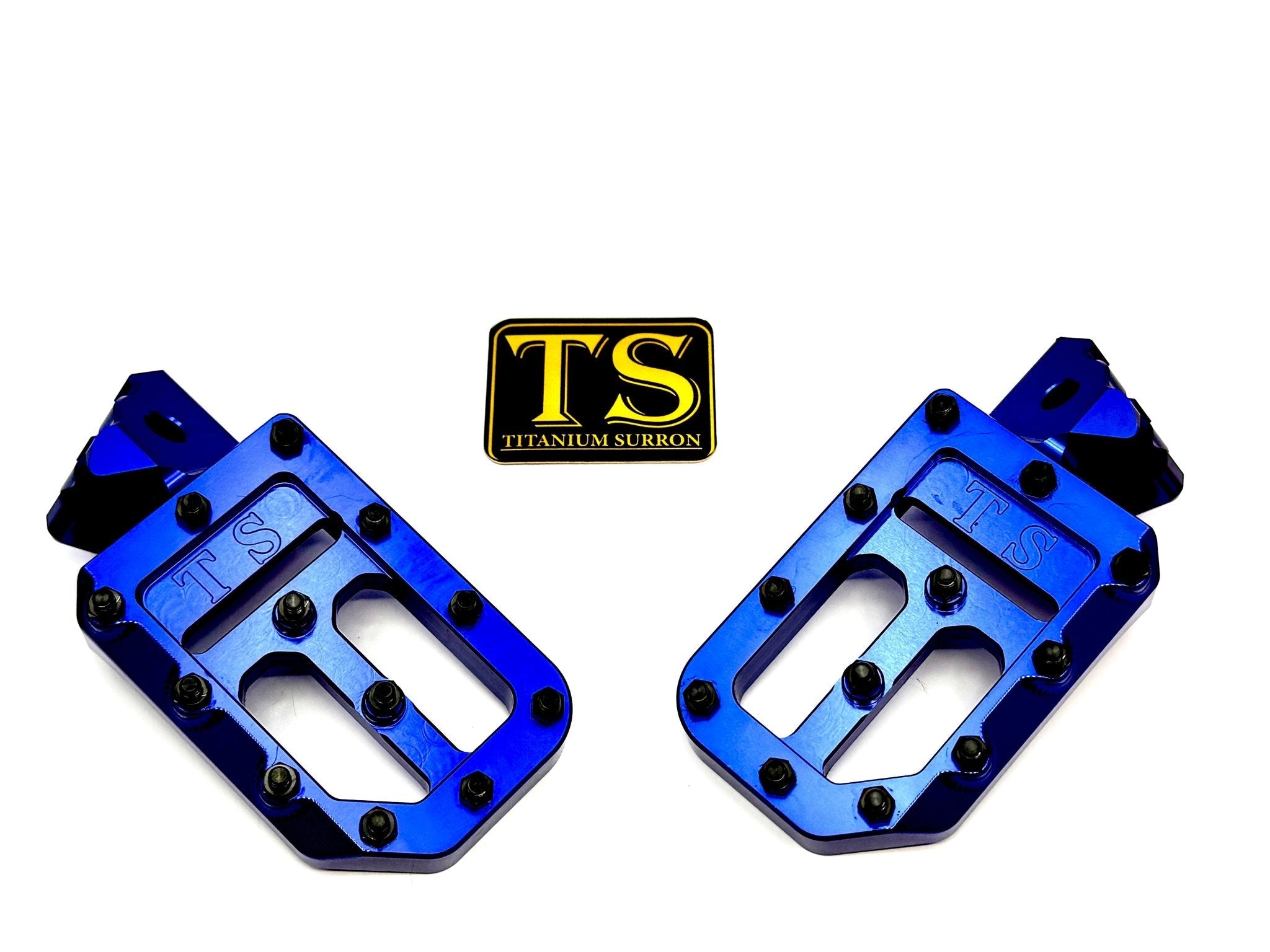 TS Custom Foot Pegs w/ Titanium Grips for Talaria and Altis Titanium Surron