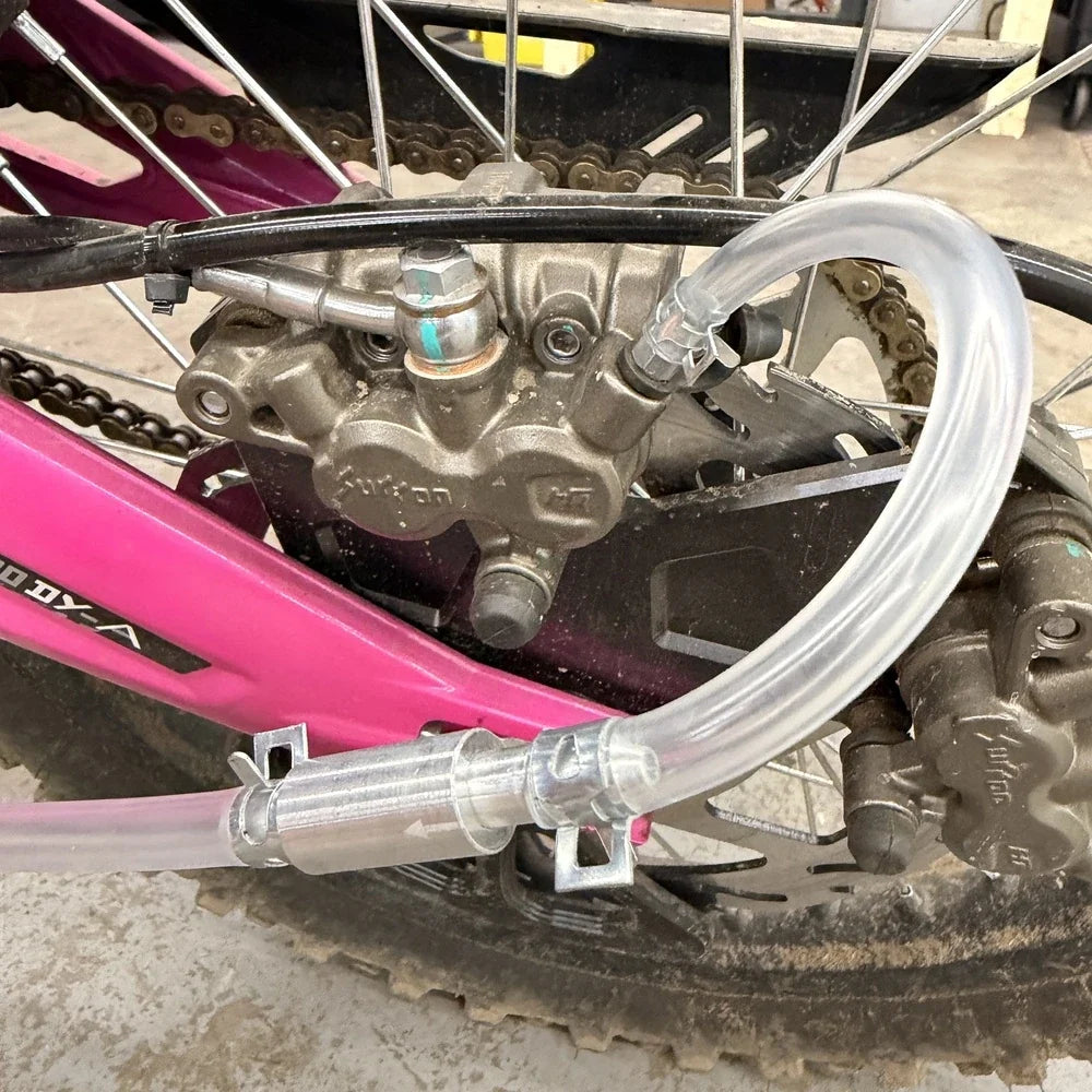 Moto Brake Bleed Kit With Check-Valve FactoryZ FactoryZ