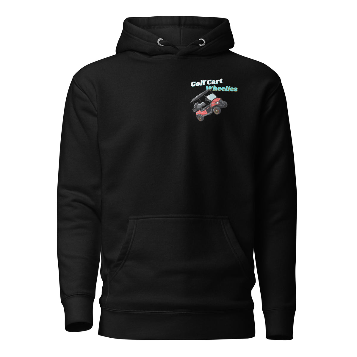 Golf Cart Wheelies Only Club Hoodie - Riot Racing