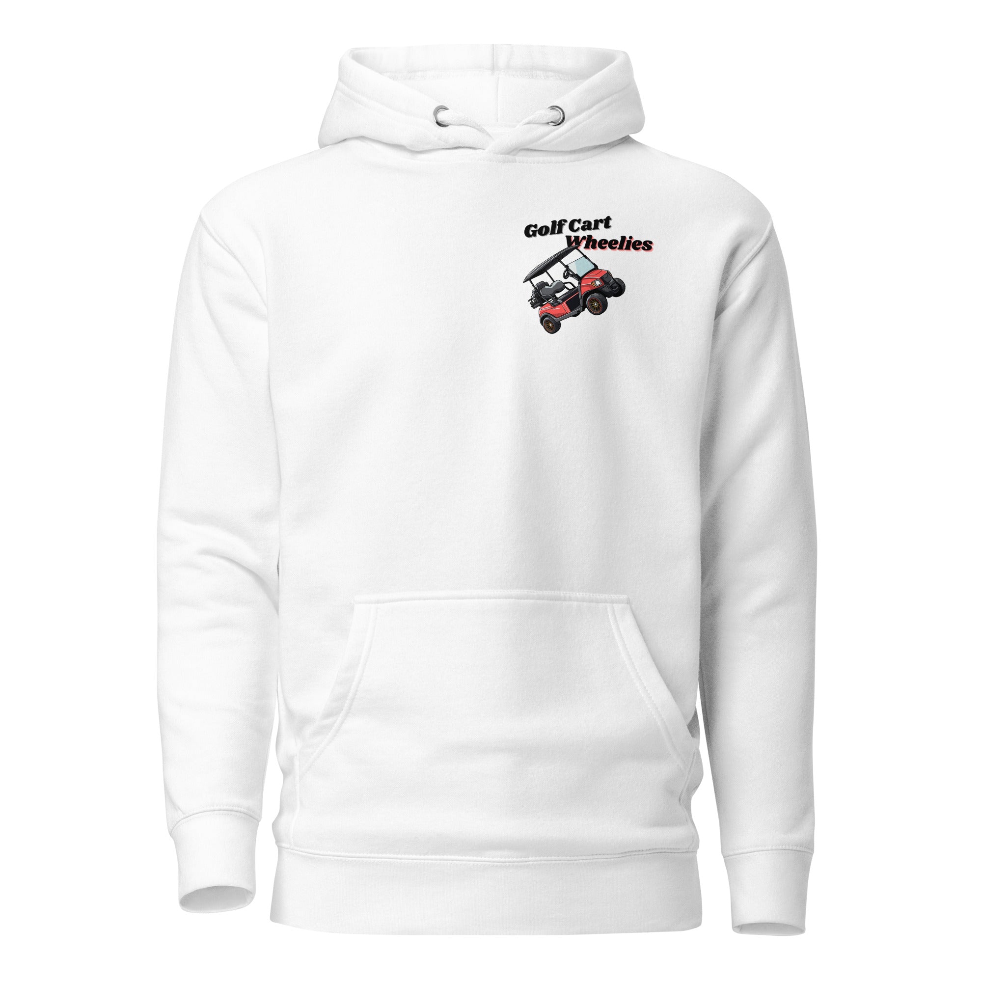Golf Cart Wheelies Only Club Hoodie - Riot Racing