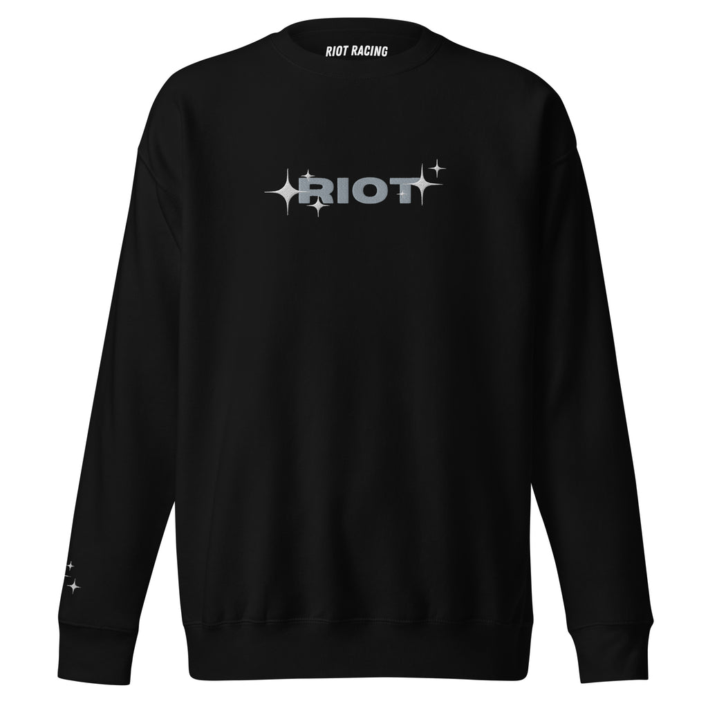 Riot Embroidery Sweatshirt - Riot Racing