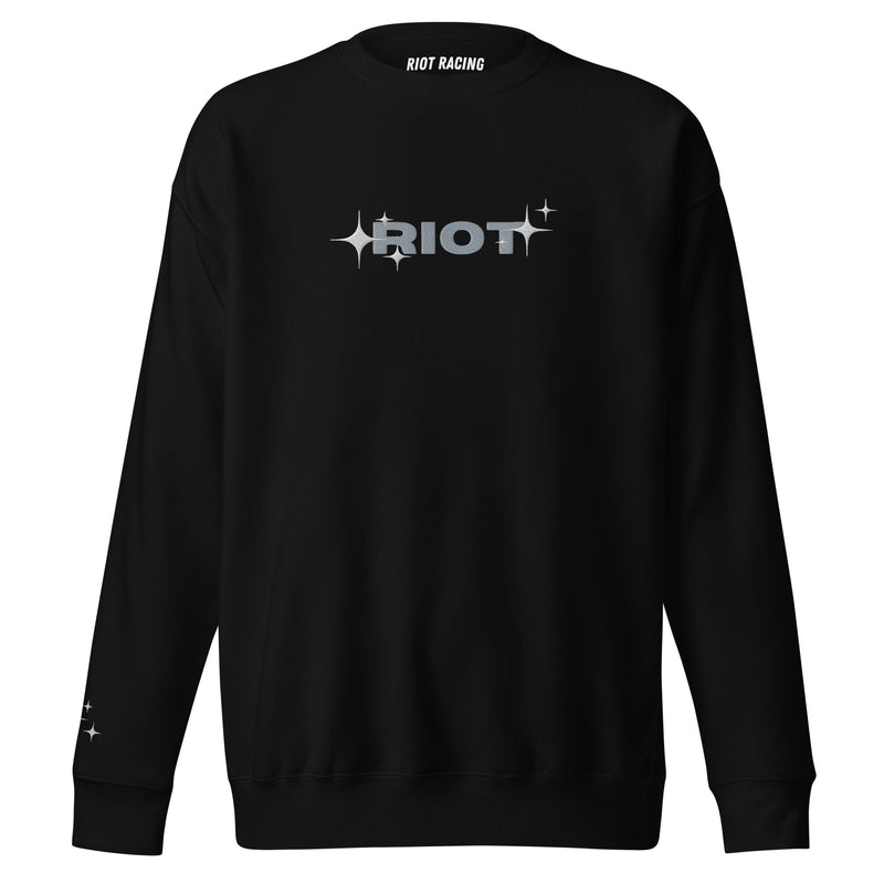 Riot Embroidery Sweatshirt - Riot Racing