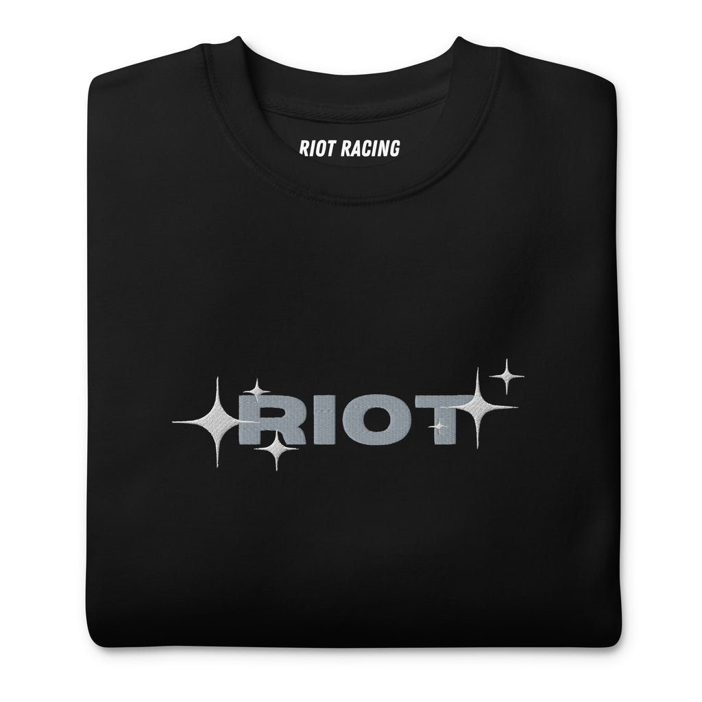 Riot Embroidery Sweatshirt - Riot Racing