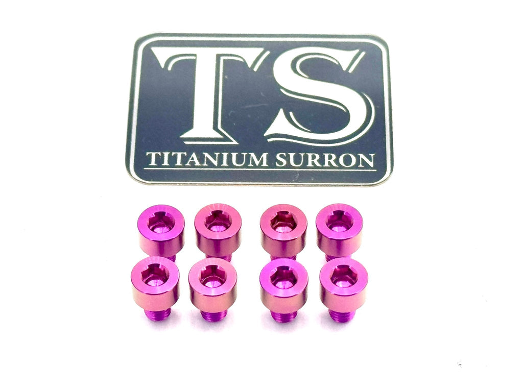 Ventus V9600 Heat Sink Titanium Bolt Kits (8 pcs) Titanium Surron