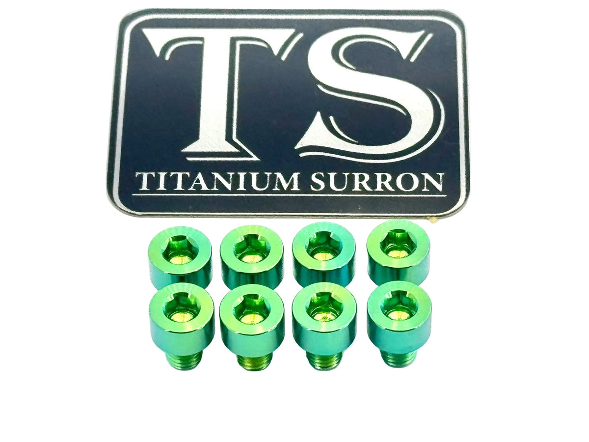 Ventus V9600 Heat Sink Titanium Bolt Kits (8 pcs) Titanium Surron