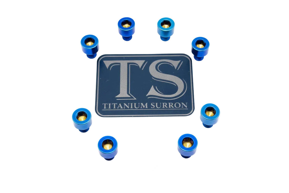Ventus V9600 Heat Sink Titanium Bolt Kits (8 pcs) Titanium Surron