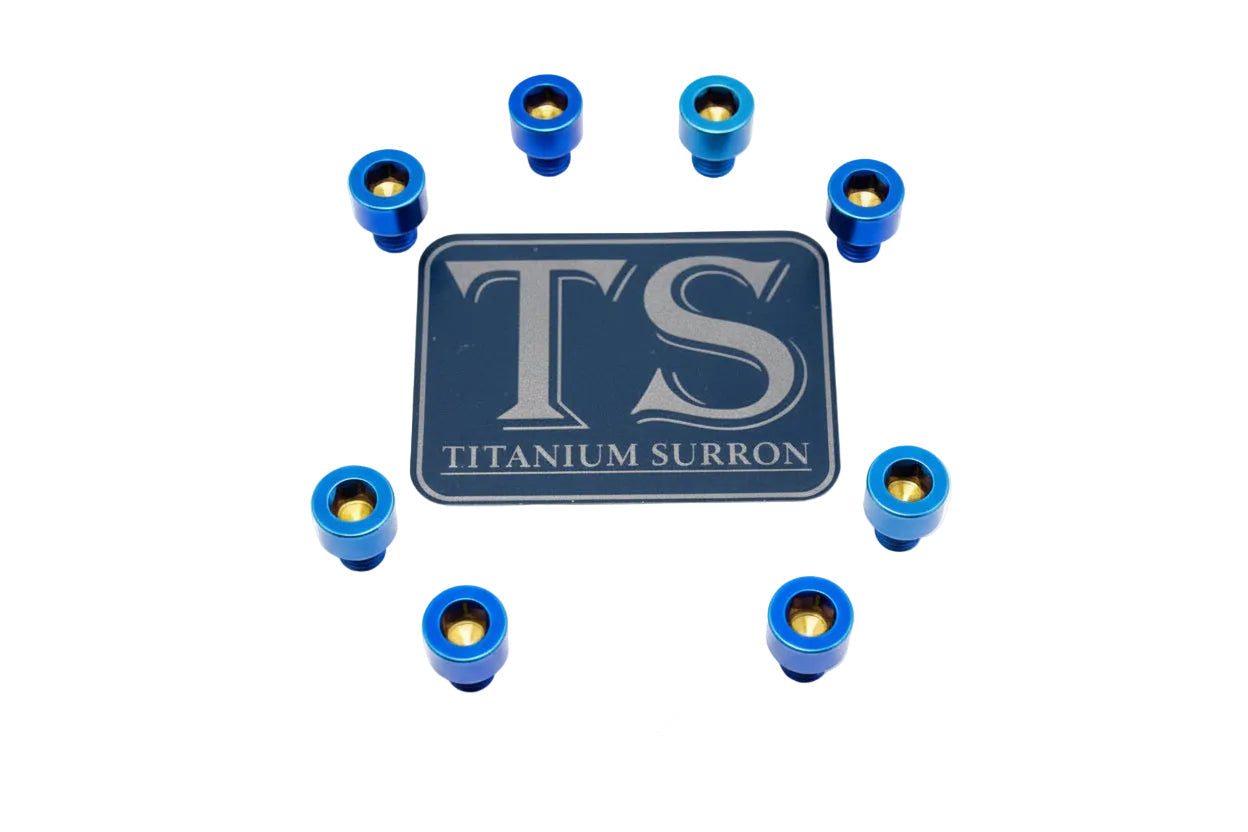 Ventus V9600 Heat Sink Titanium Bolt Kits (8 pcs) Titanium Surron