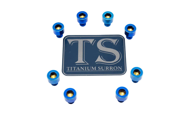 Ventus V9600 Heat Sink Titanium Bolt Kits (8 pcs) Titanium Surron