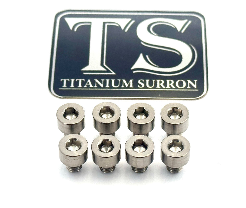 Ventus V9600 Heat Sink Titanium Bolt Kits (8 pcs) Titanium Surron