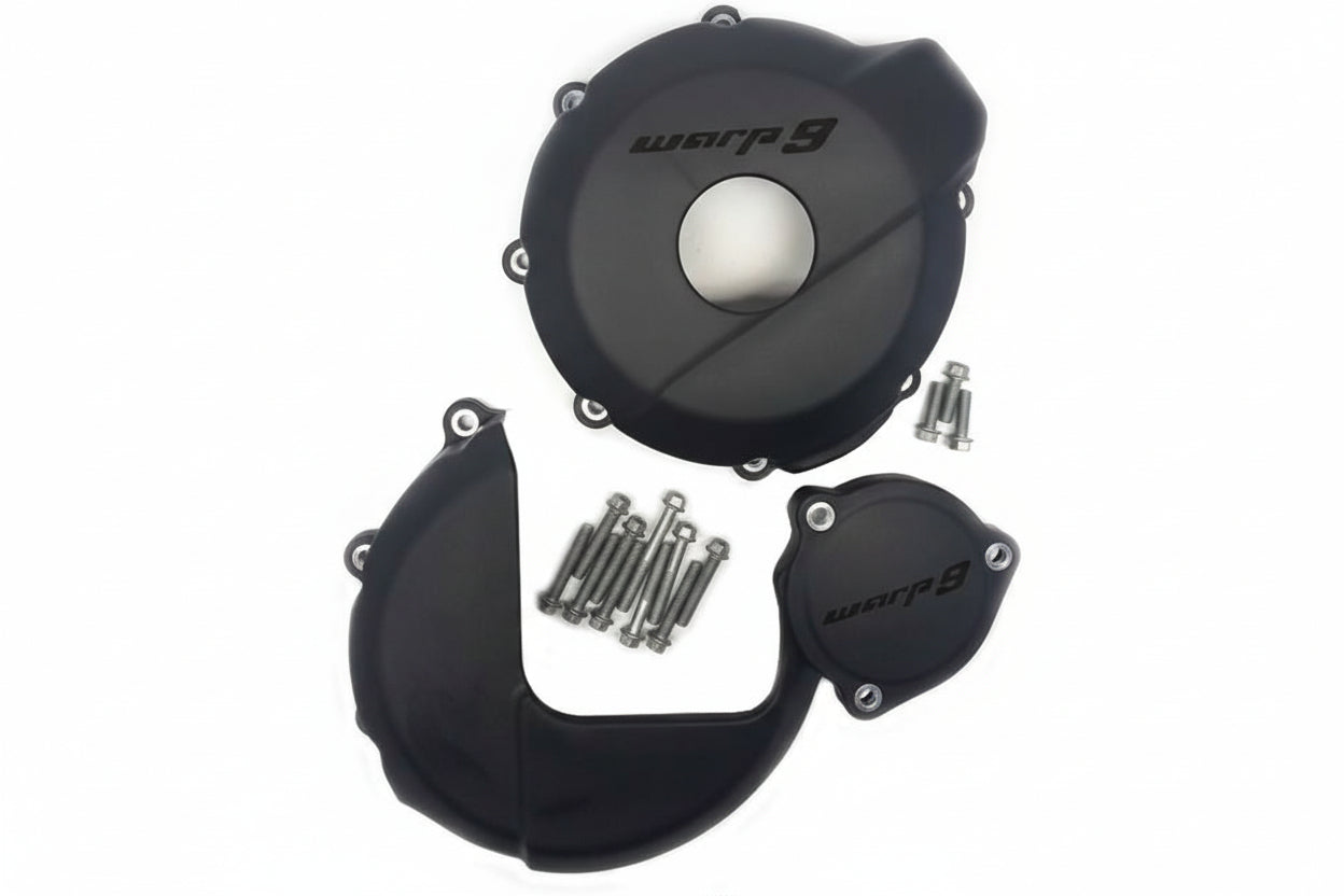 DR650 engine case guards (Collective) Warp9Racing